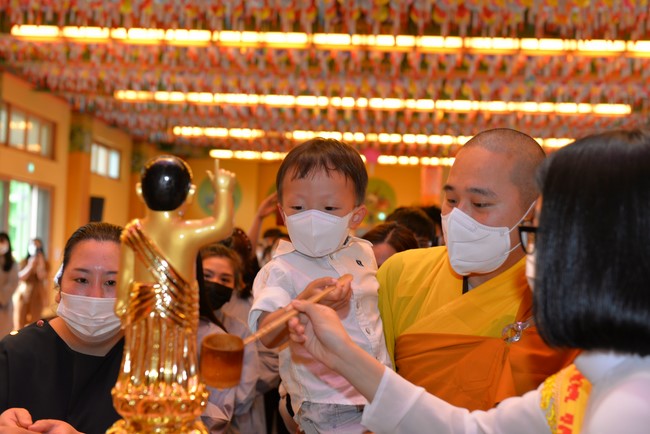 The Vesak Great Ceremony at Hoang Phap Temple in Jeonju City - South Korea